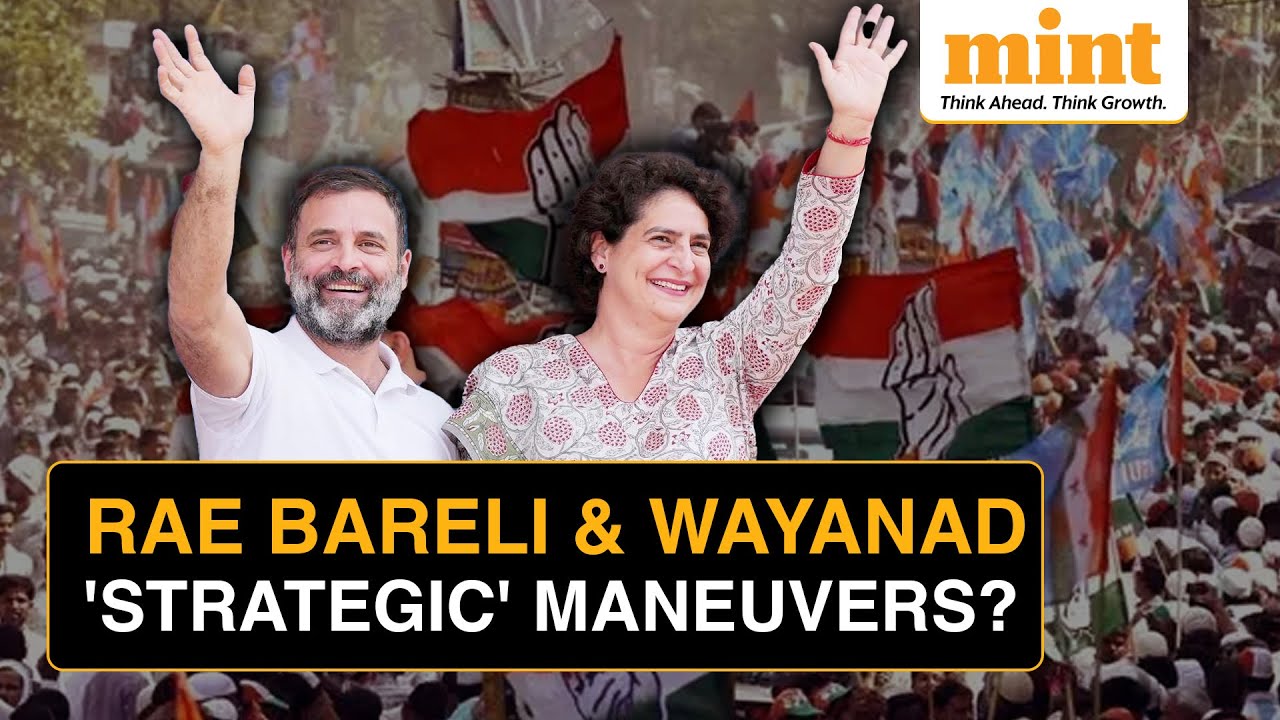 Congress Strategy Explained: Why Rahul Gandhi Retains Rae Bareli & Priyanka Steps In From Wayanad