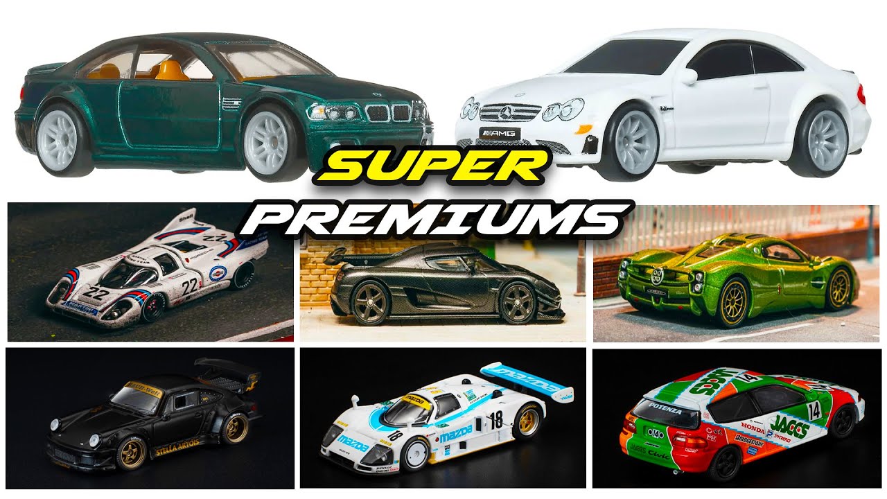 Showcase - Hot Wheels Car Culture Power Trip, Porsche 917K, Pagani Utopia, RWB 930, Mazda 787B.