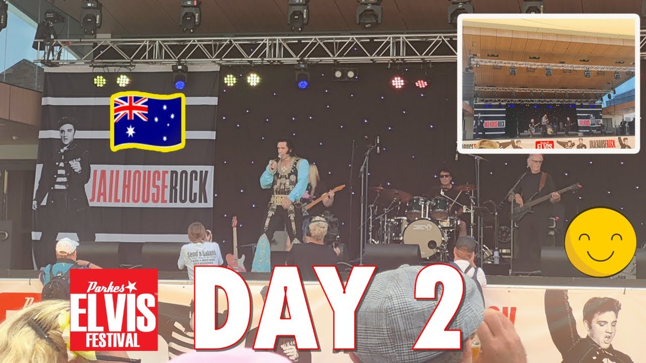2ND DAY OF PARKES ELVIS FESTIVAL 2024 +WALKING TOUR +CARAVAN AROUND AUSTRALIA @indaynamo