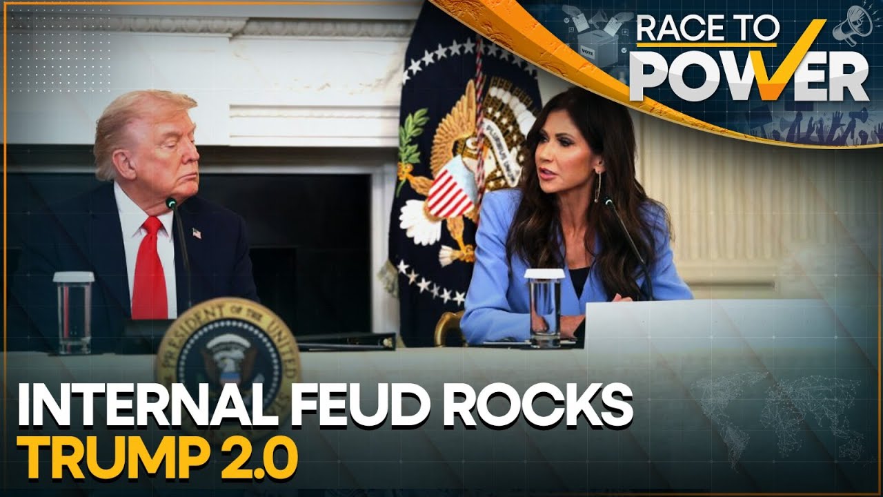 Donald Trump's Architect of Immigration Crackdown Stephen Miller Clashes With Kristi Noem | WION