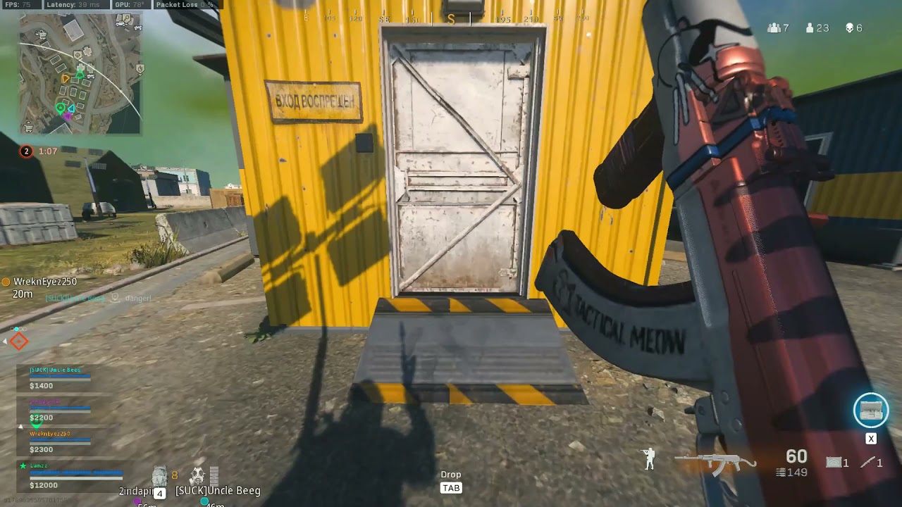 cat nip AK47 in rebirth island!