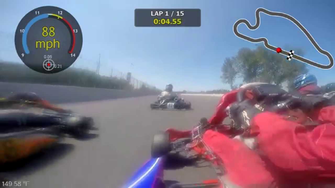 Gold Cup Road Race 2015 #2 @ Portland International Raceway (Shifter Kart)