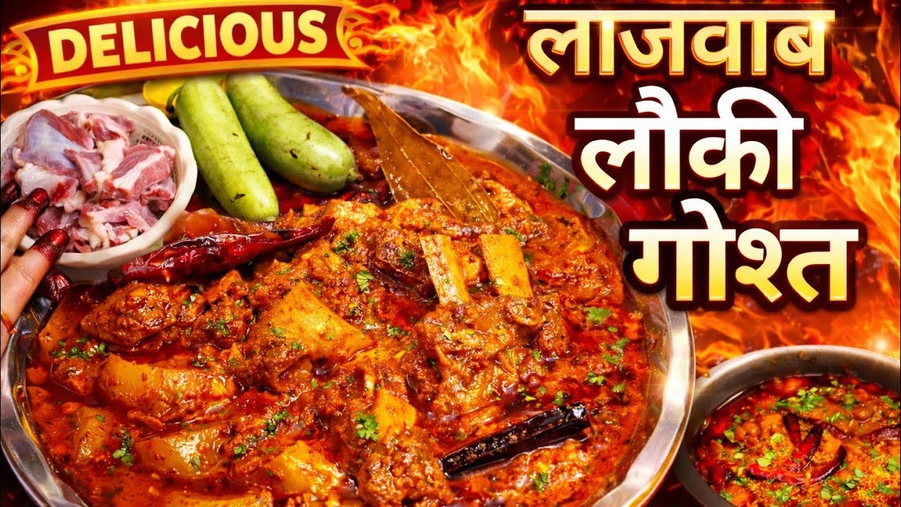 आसान और जायकेदार लौकी गोश्त रेसिपी/Louki Gosht Recipe ❤️🤤