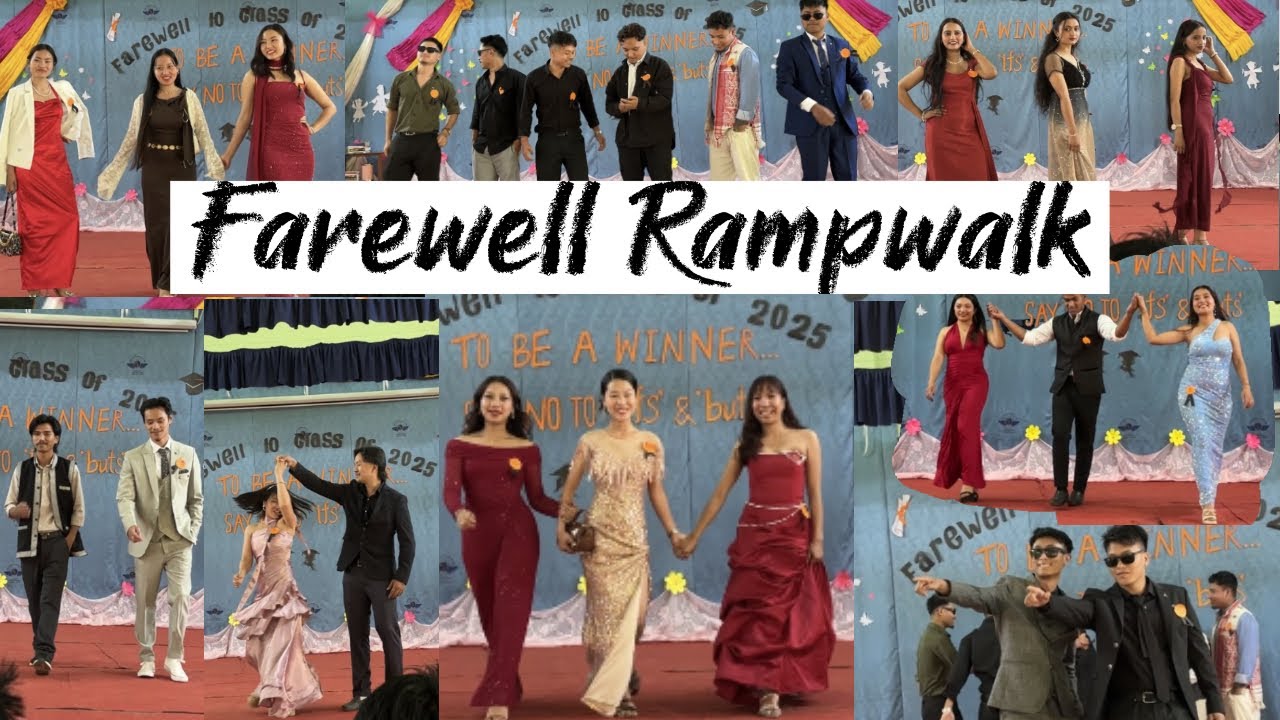 Farewell Ramp Walk🥂🌹| Sfs College Aalo📍| Arunachal Pradesh