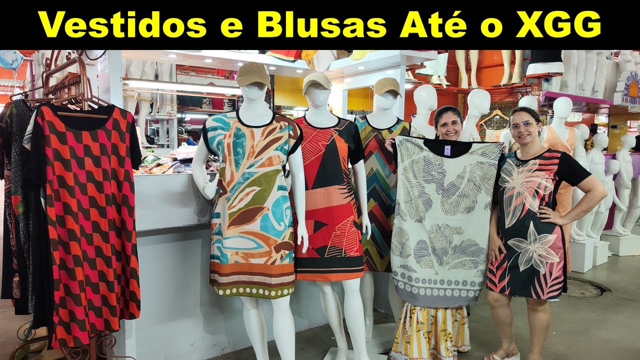 MOSTREI VESTIDOS SLIM E PLUS SIZE BARATOS DIRETO DE FÁBRICA EM SANTA CRUZ DO CAPIBARIBE