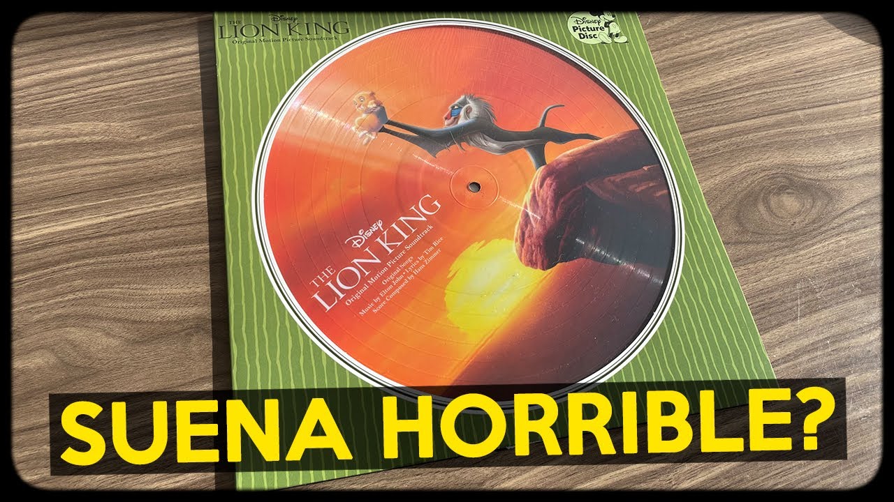 Porque NO deberías comprar este vinilo | EL REY LEÓN (Picture Disc)