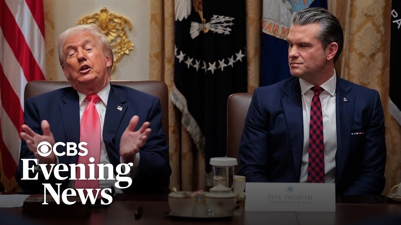 Trump defends boat strikes, disparages Somali immigrants in Cabinet meeting