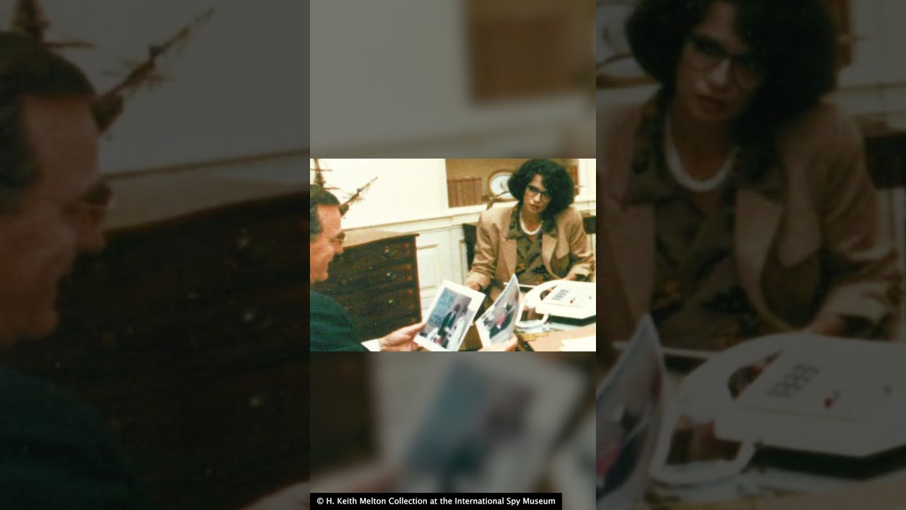 Wichita State alum, Jonna Mendez, fools President Bush with CIA mask