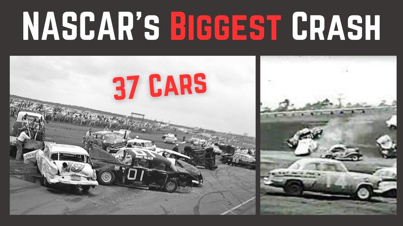 NASCAR's BIGGEST Crash In History - The Crazy Story