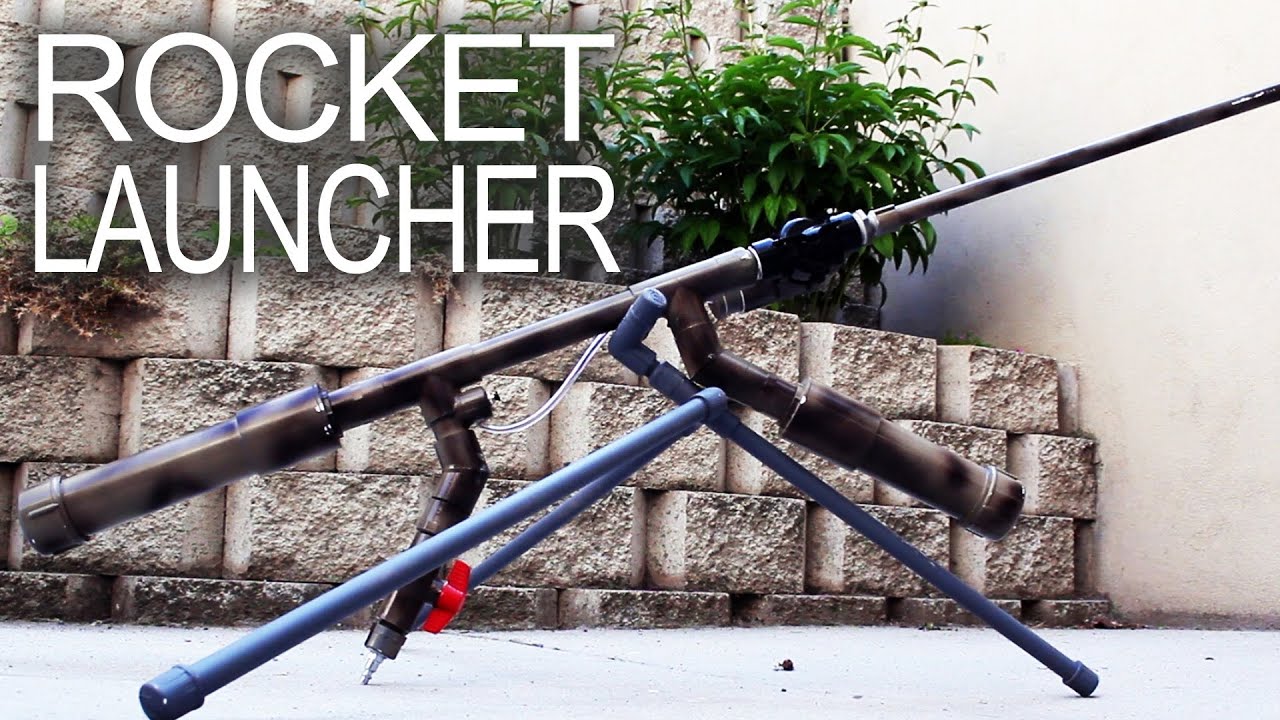 Powerful Handheld Rocket Rifle (AK-47 style)