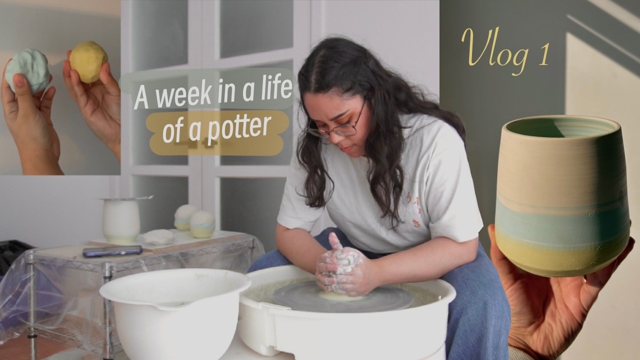 Vlog 1 a week in a life of a potter