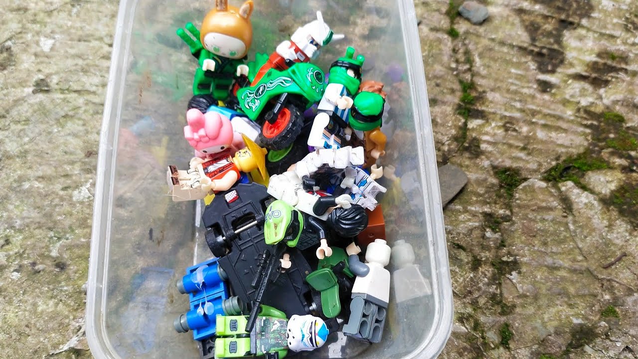 Mencari mainan dan menemukan harta karun legolabubu legokuromi legoninjago legoaneh lego tril lego