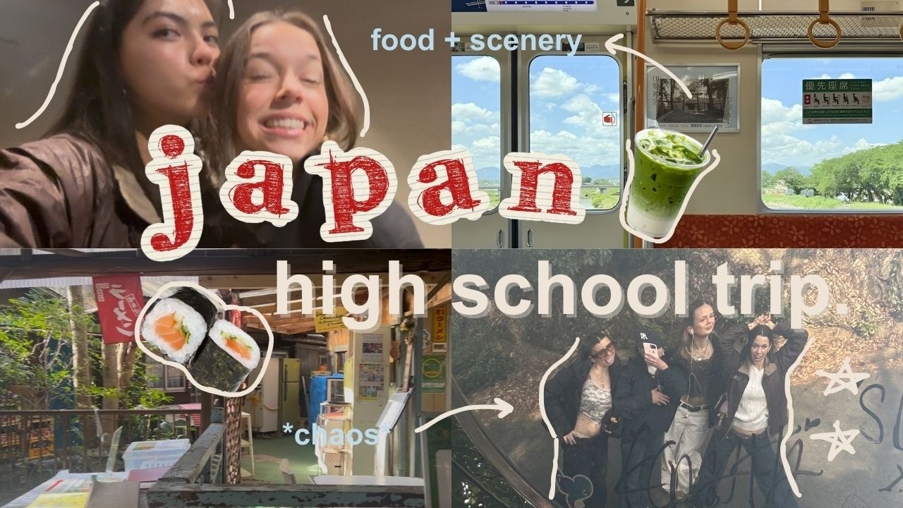 SCHOOL TRIP TO JAPAN | friends, food, sightseeing