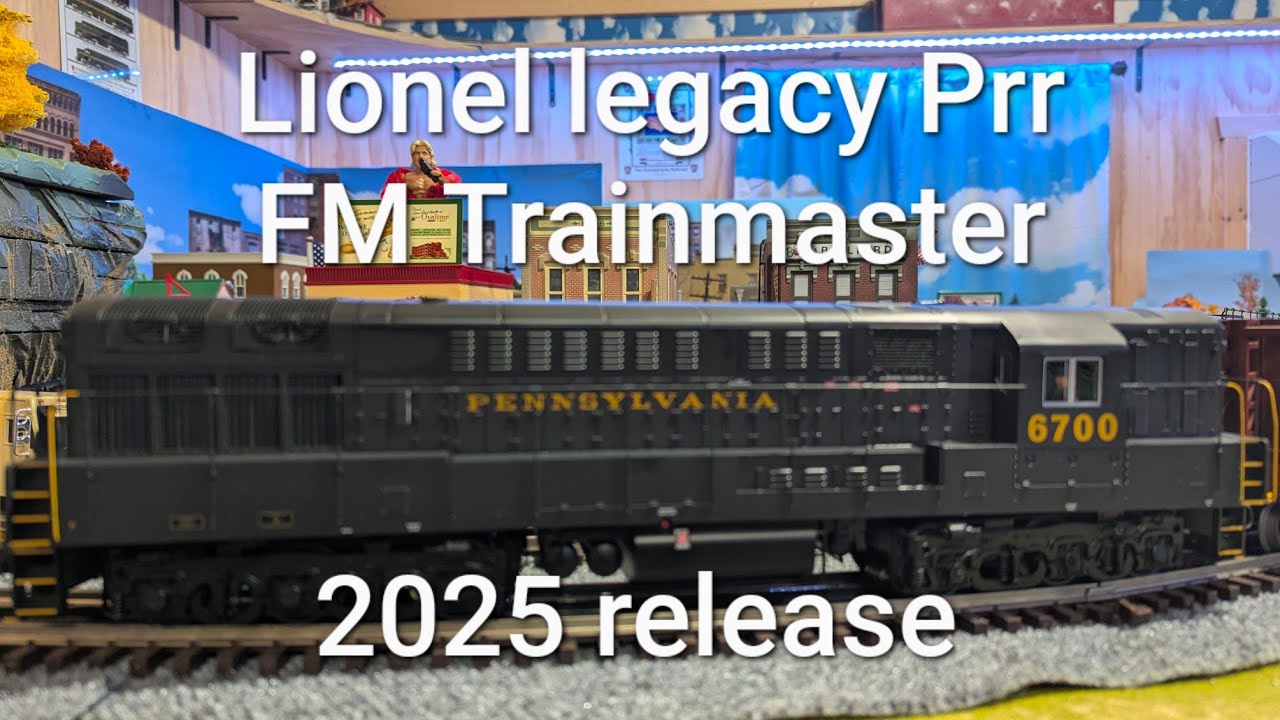 Lionel Legacy Prr FM Trainmaster 2025 release