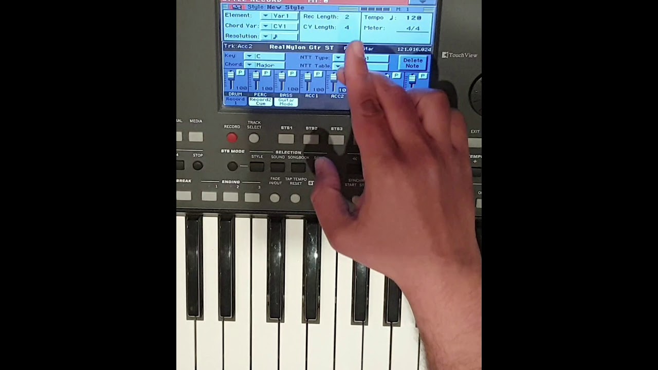 كيفية تسجيل ايقاع على كورج Pa600 || فيديو مبسط || Korg pa600