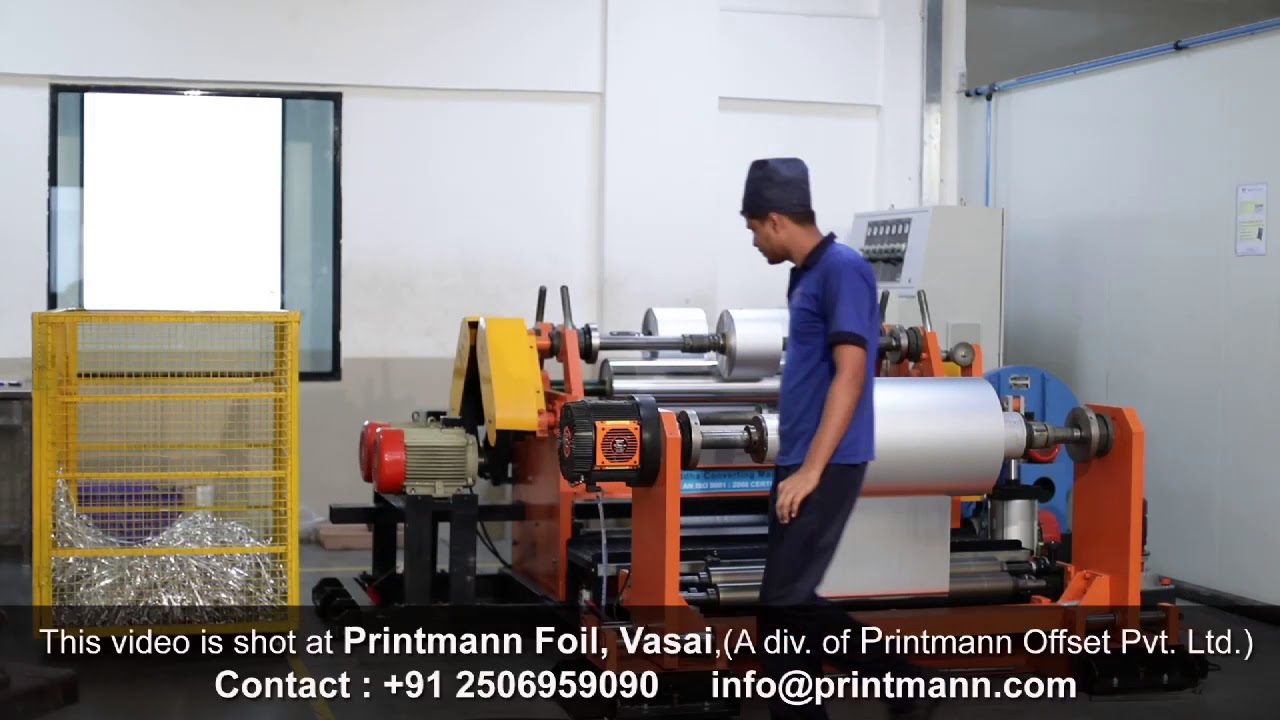 Slitting Machine(Surface) for Aluminum Foil - Suddha Group