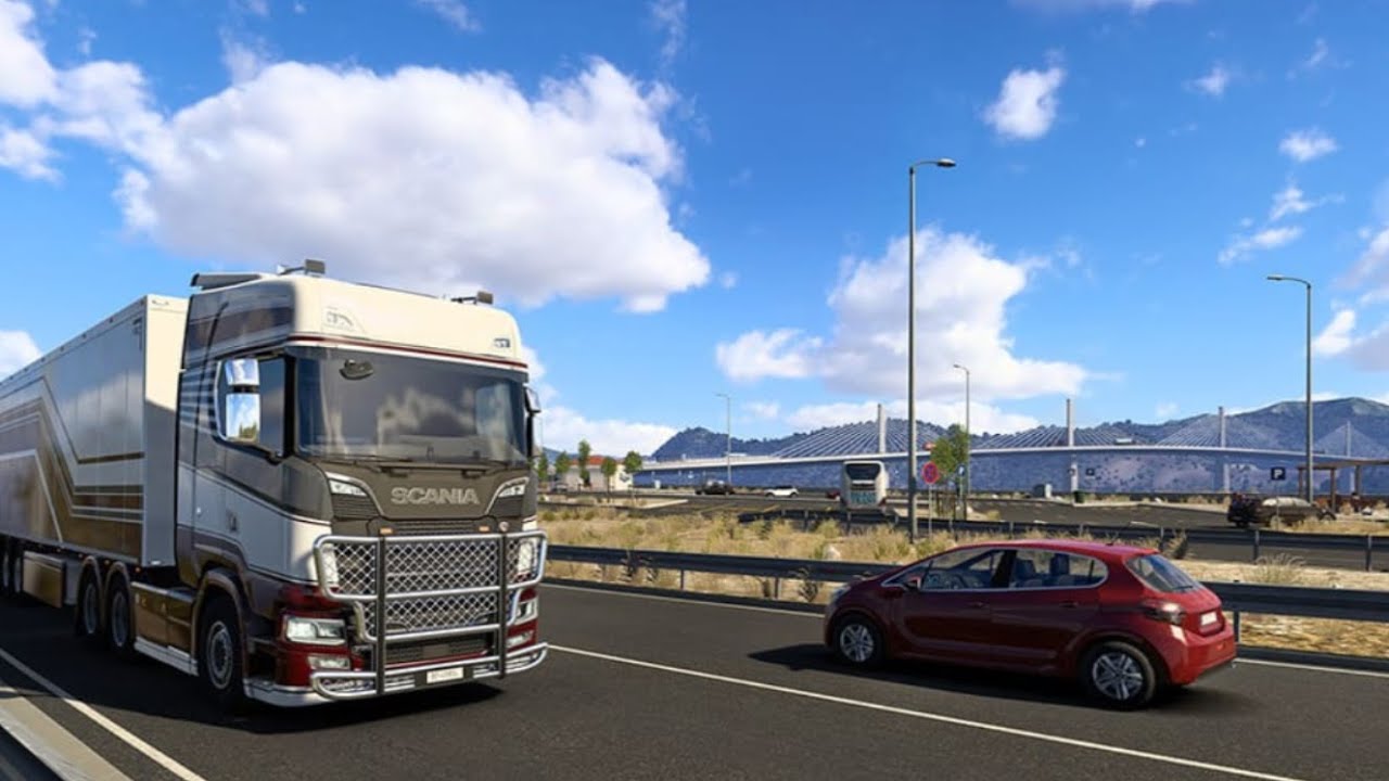 EURO TRUCK STIMULATOR - London to Manchester