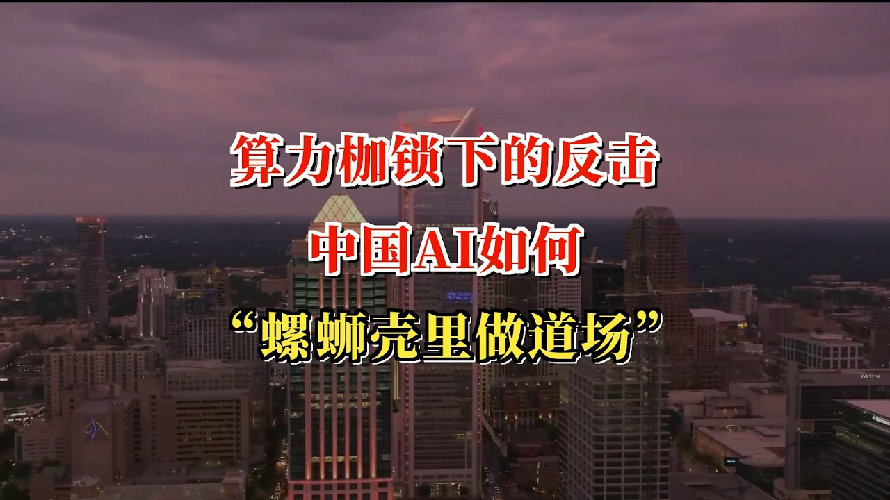 算力枷锁下的反击：中国AI如何“螺蛳壳里做道场”