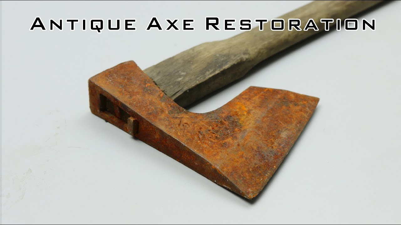 Antique Axe Restoration Step by Step