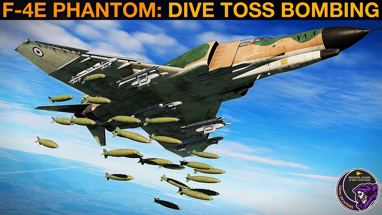 F-4E Phantom: Руководство по бомбометанию с пикирования | DCS