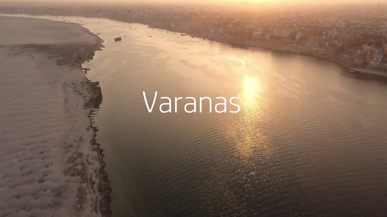 Varanasi Drone View 4K | Ganga, India | DJI Mini 2