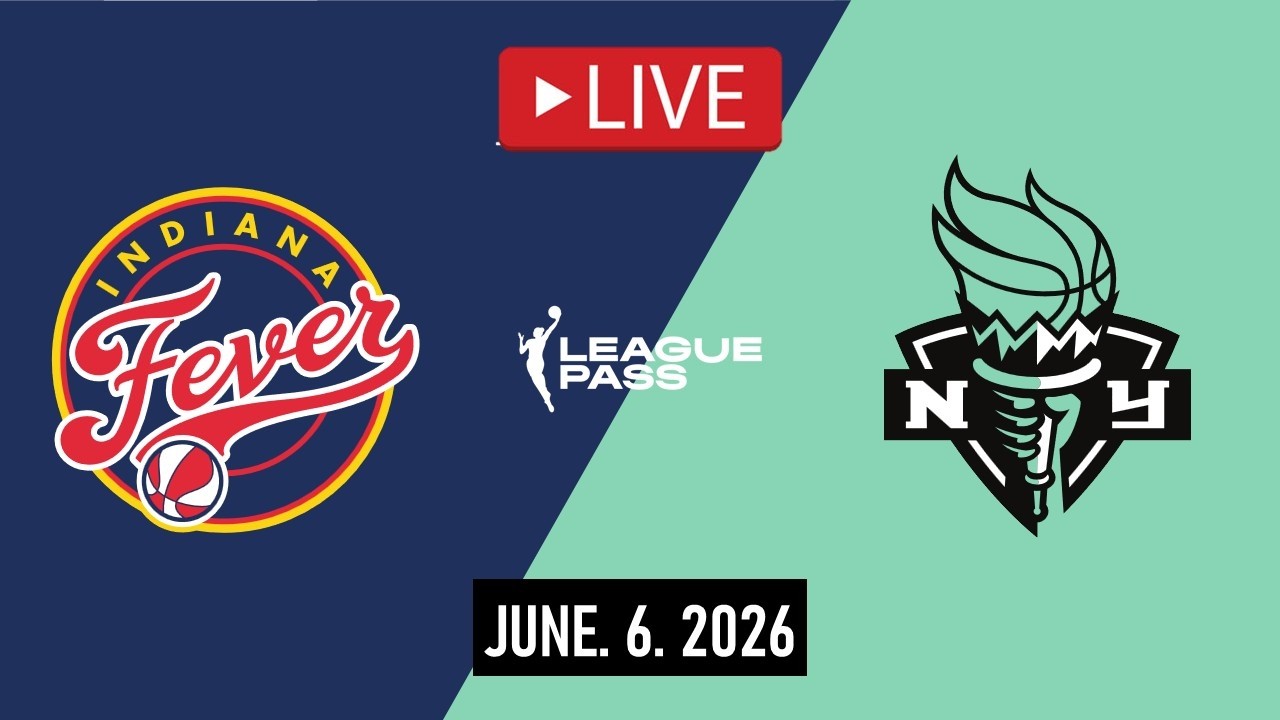 WNBA LIVE! Indiana Fever vs New York Liberty LIVE Full Game | June 6, 2026