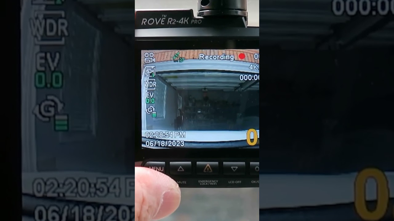 Rove R2 4K Pro - Best Budget Dash Cam? #shorts