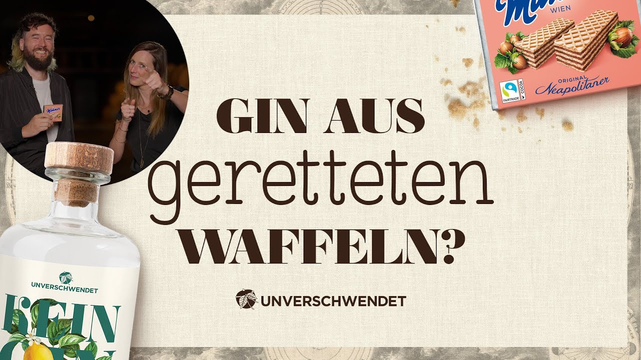 Gin aus geretteten Manner Waffeln: Unverschwendet Kein Gin