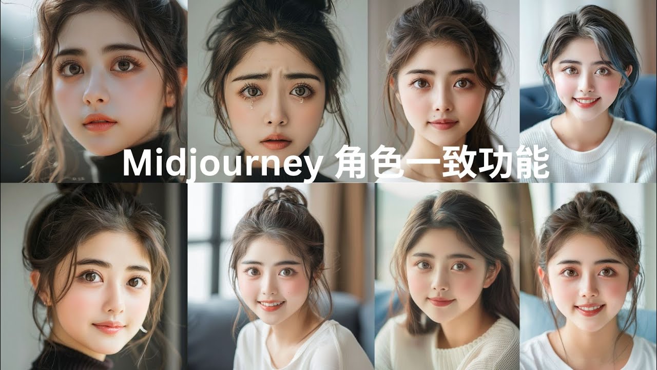 Midjourney角色一致性新功能千呼萬喚始出來！