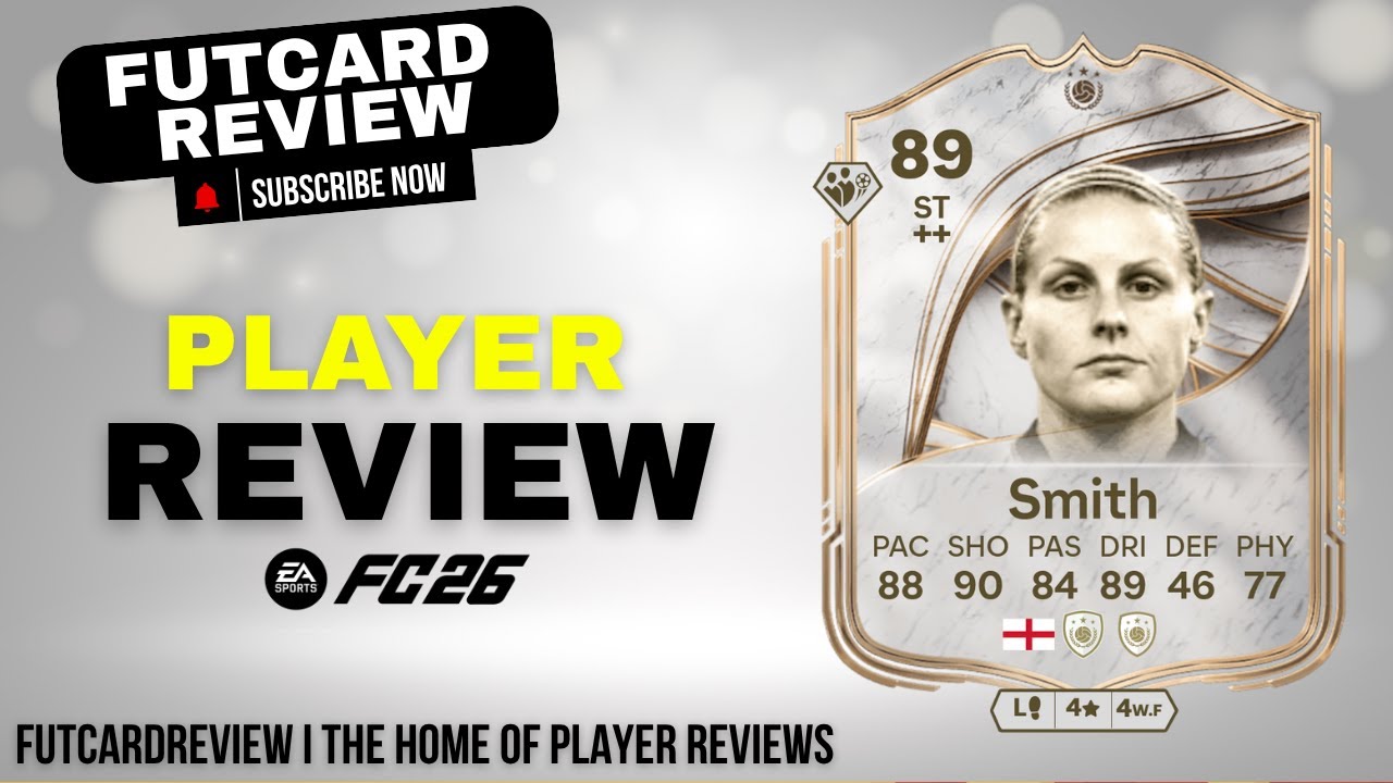 ⚽ KELLY SMITH ICON REVIEW &ndash; Over 400K&hellip; Is She Really Worth It? | EA FC 26 Ultimate Team