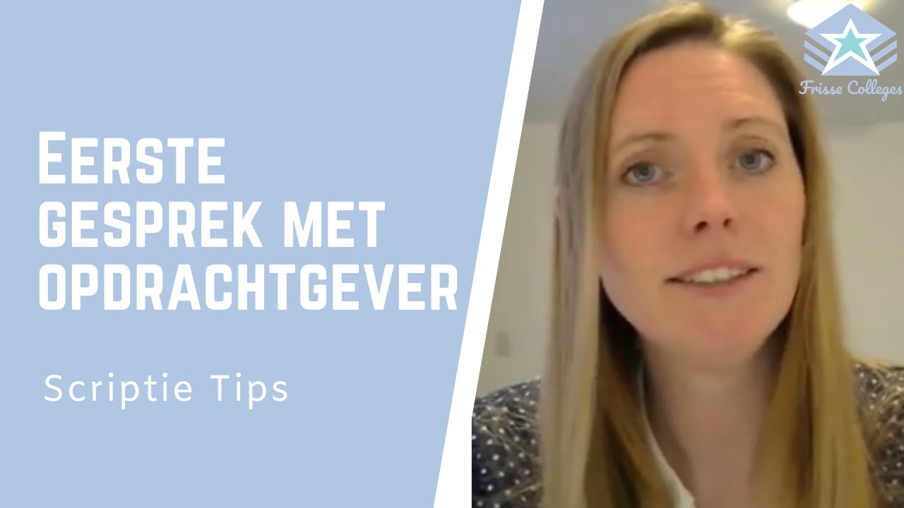 Scriptie Tips: Eerste gesprek met opdrachtgever