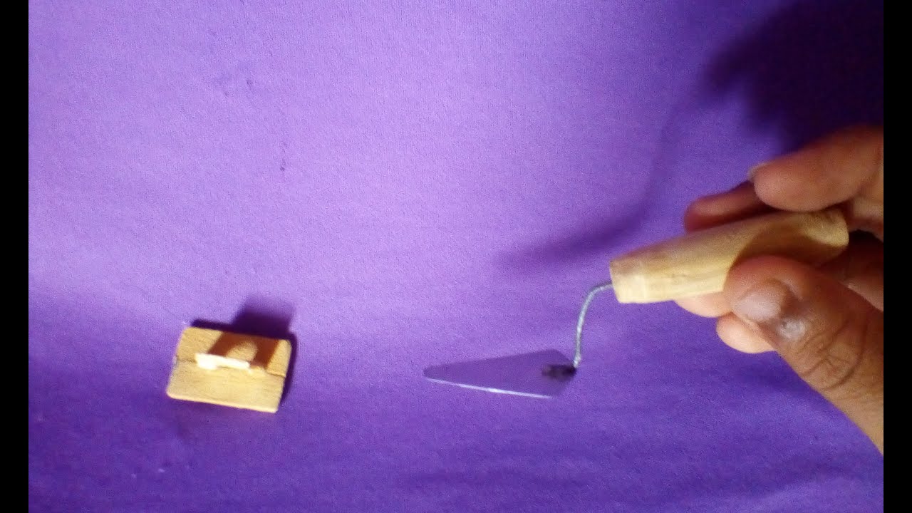 Incr&iacute;vel mini colher de pedreiro