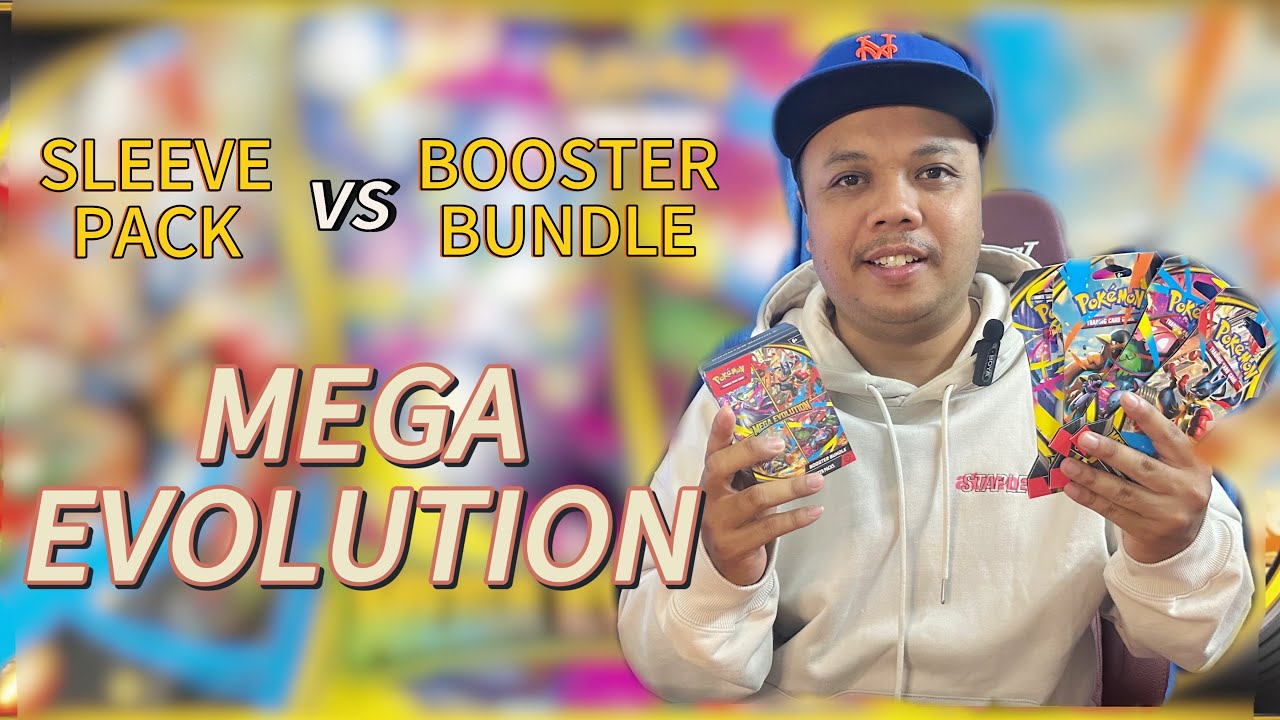 AKU CUBA BUKA 6 PACK SLEEVE DAN BOOSTER BUNDLE MEGA EVOLUTION (EP20)