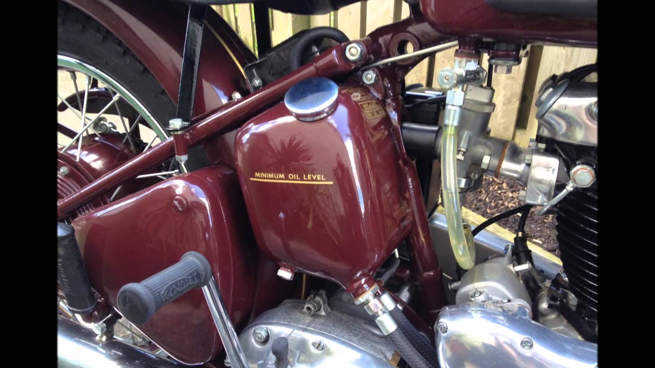 1952 Triumph 5t Speed Twin 500 Sprung hub model