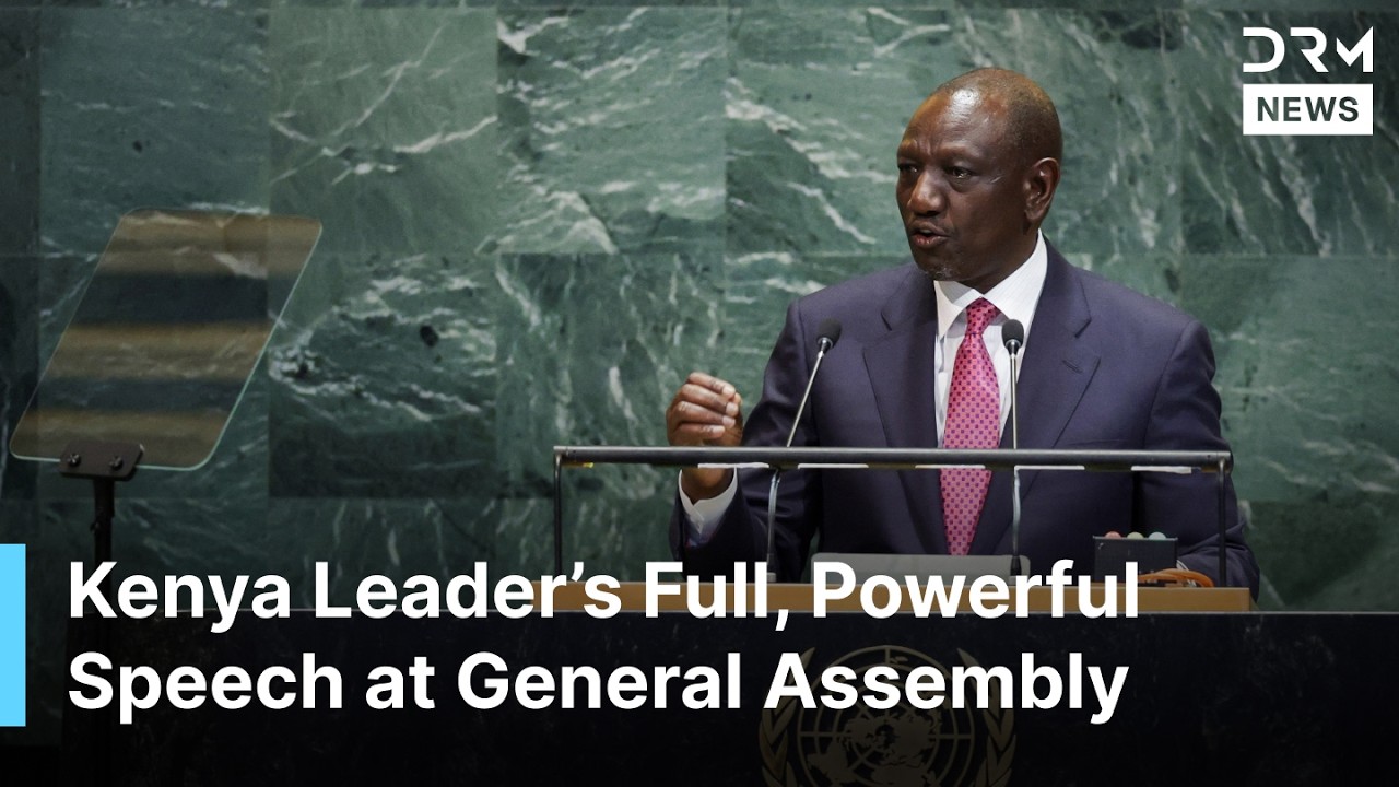 POWERFUL SPEECH: Kenya’s Leader Calls Out UN Inaction, Demands Africa Seat in Fiery Speech | AC1G