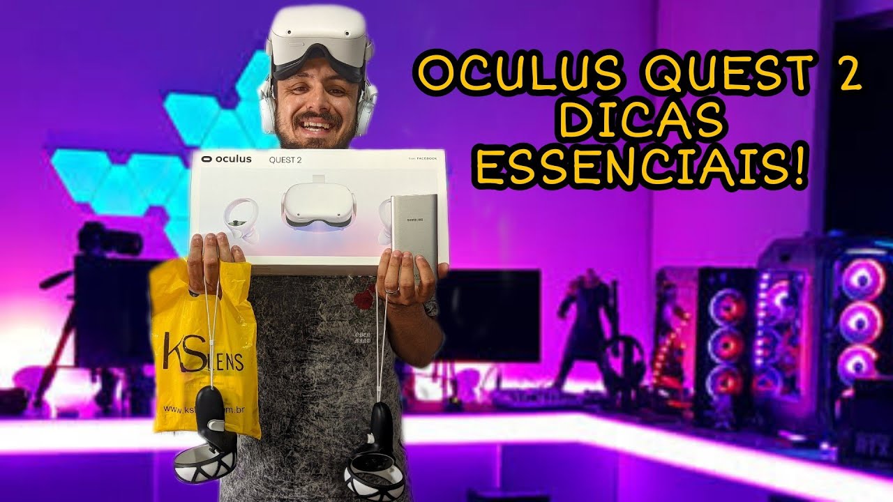 OCULUS QUEST 2 - O unboxing mais completo que você verá!