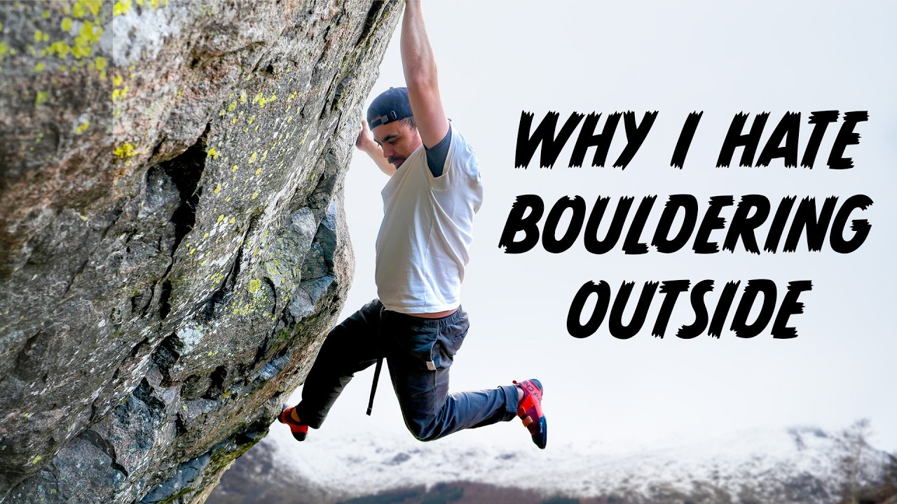 Why I hate outdoor bouldering... and what I'm doing to fix it