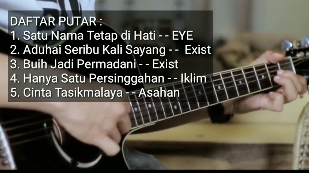 Satu Nama Tetap Di Hati 💕 5 Lagu Slow Rock Malaysia ❤️ Akustik Malaysia