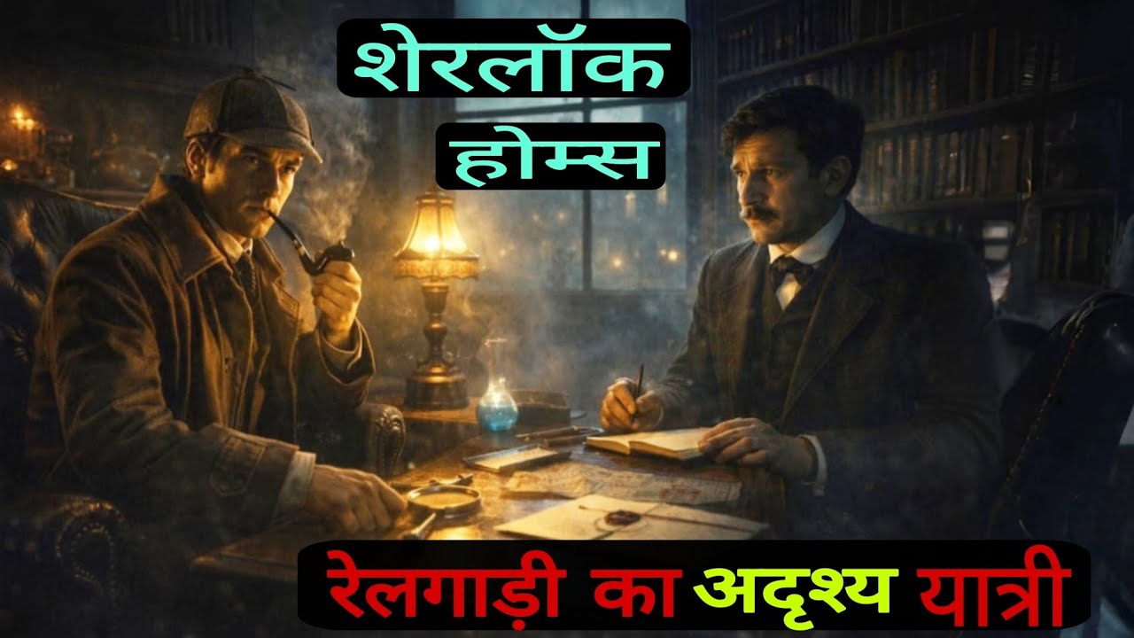 शेरलॉक होम्स। रेलगाड़ी का अदृश्य यात्री। Sherlock Holmes In Hindi। Detective Story in hindi