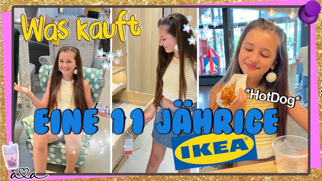 Was kauft eine 5. Klässlerin bei IKEA für ihr neues ZIMMER? 💛💙 LIVE HAUL 💜 Alles Ava