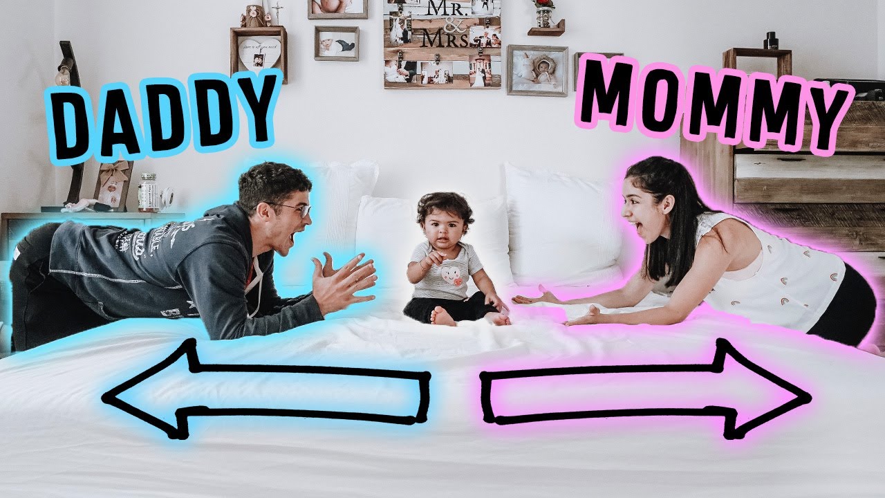 WHO DOES OUR BABY LOVE MORE?!?! ** YOU WON'T BELIEVE THIS**