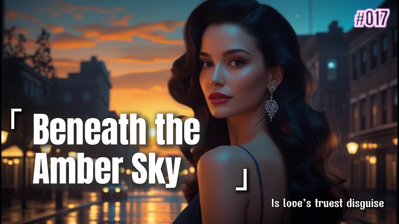 Beneath the Amber Sky 🌆 Vintage Midnight Jazz Ballad | Crooner Love Song #jazz  #music #lovesong