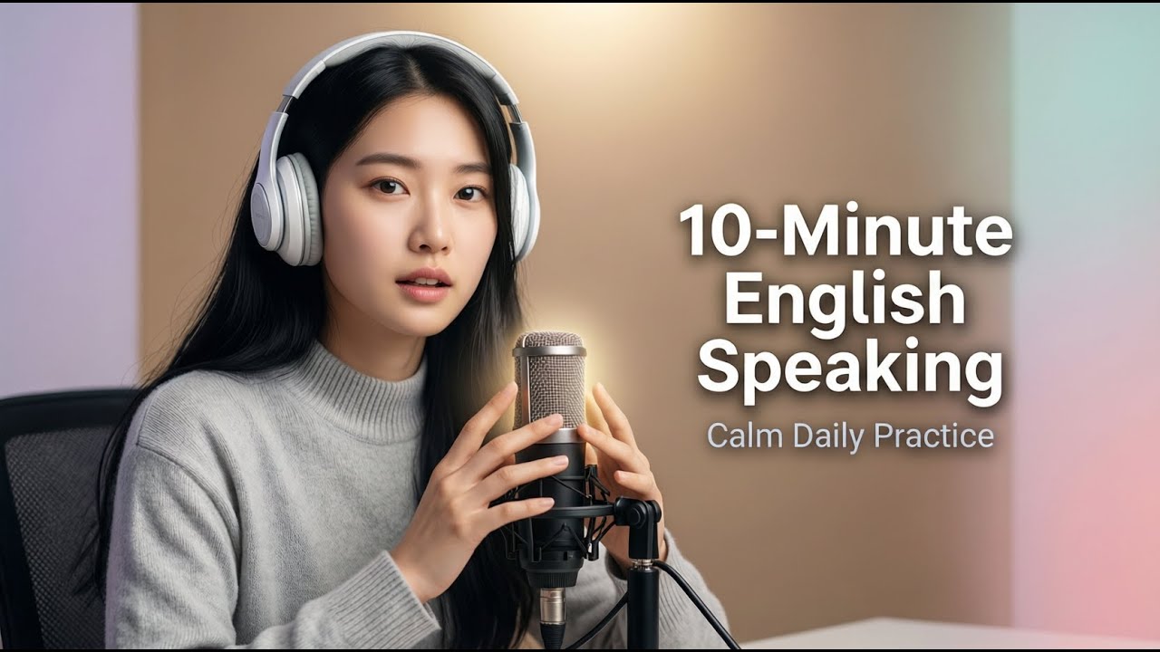 Speak English Calmly for 10 Minutes  No Thinking, Just Practice (A1–A2)