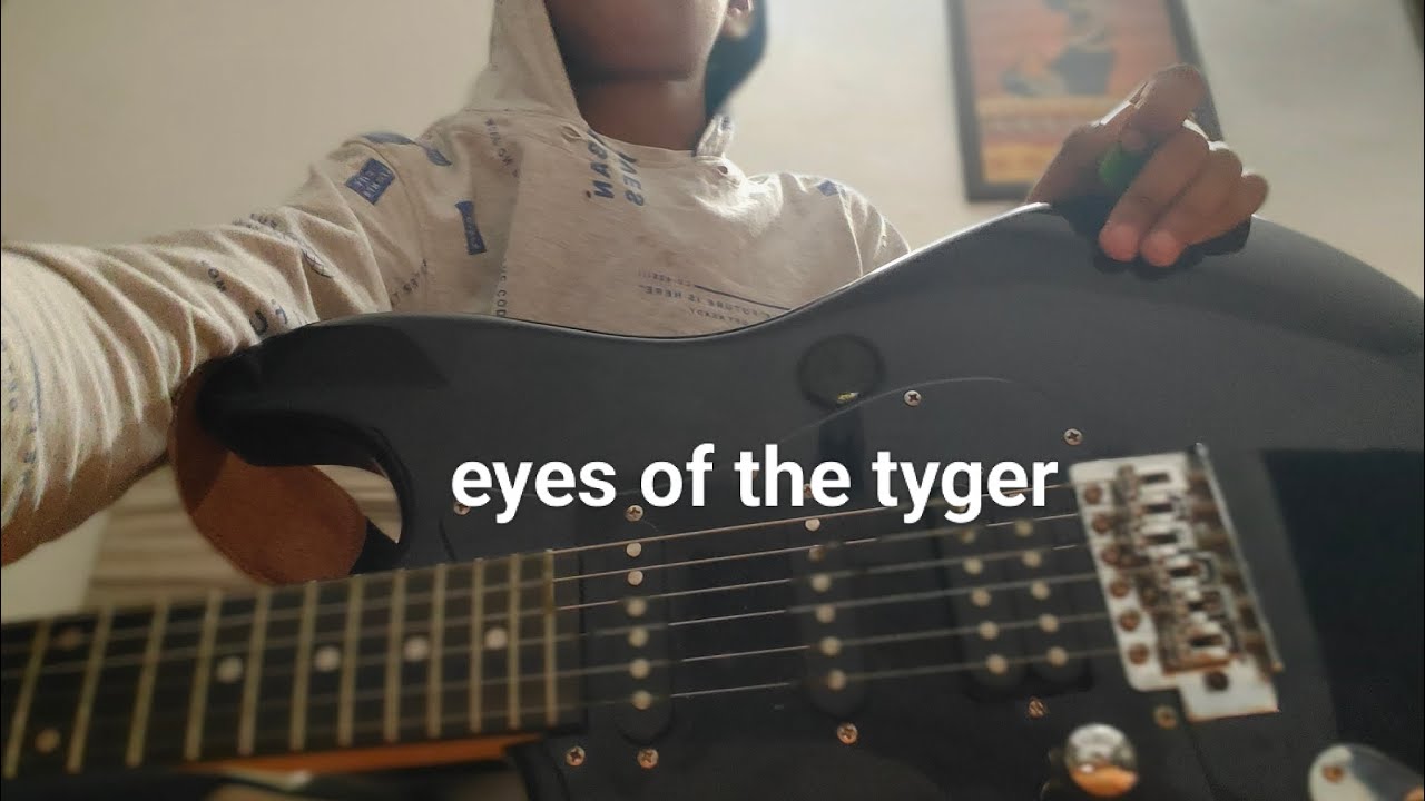 Eyes of the tyger electric guitar cover