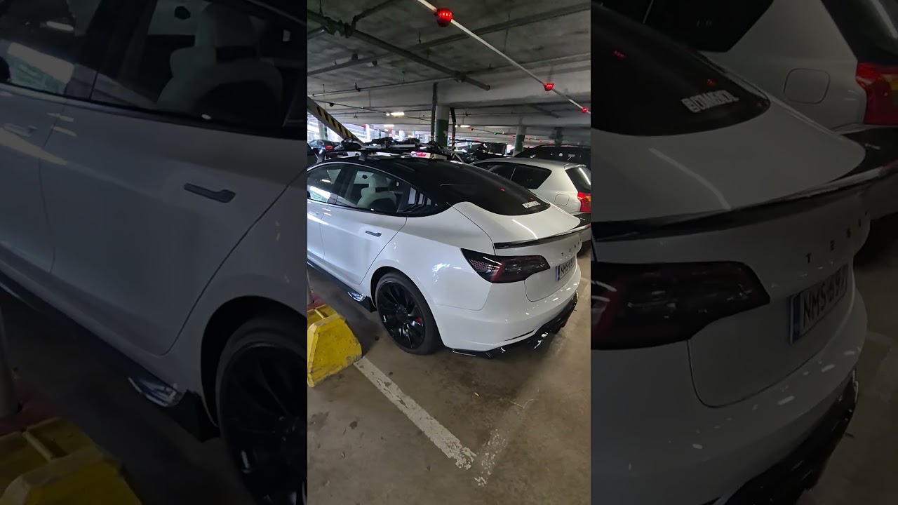 Tesla tuning #teslamodel3 #automobile #relax #ev #tuning #racing