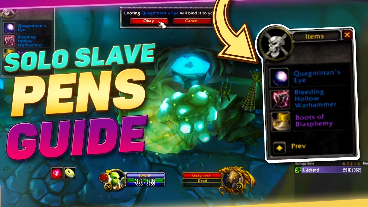 SOLO Slave Pens Guide | Warlock TBC Classic