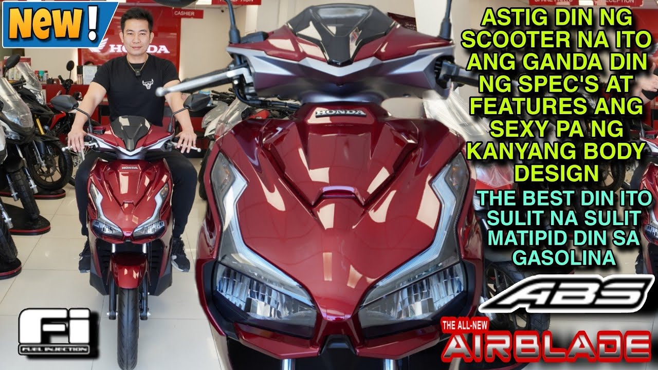 HONDA AIRBLADE 160 CANDY RED