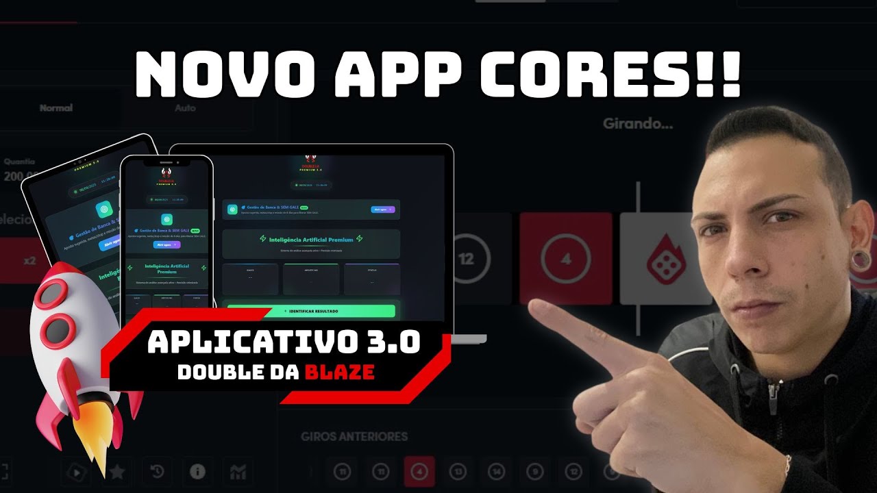 👉 APP PREMIUM 3.0 DOUBLE DA BLAZE 🎨 Estrat&eacute;gia das Cores Atualizada