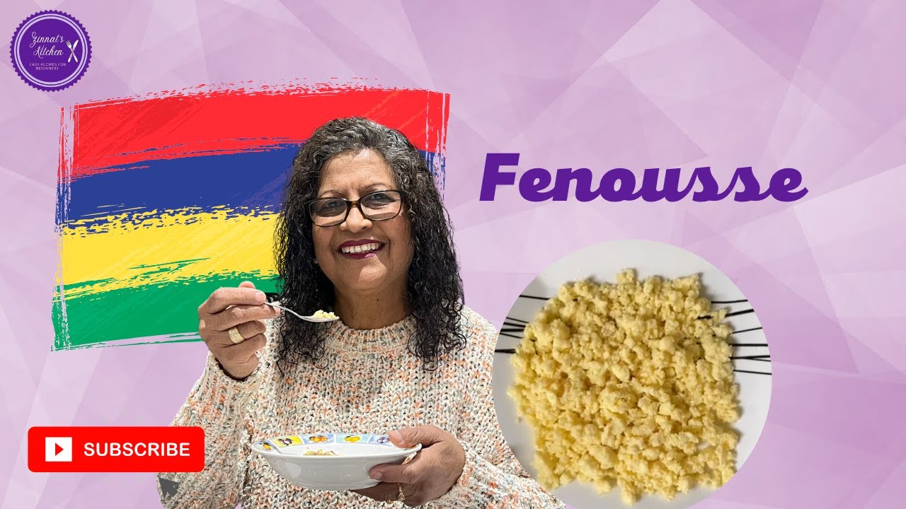 Delicious Mauritian dessert - Fenousse