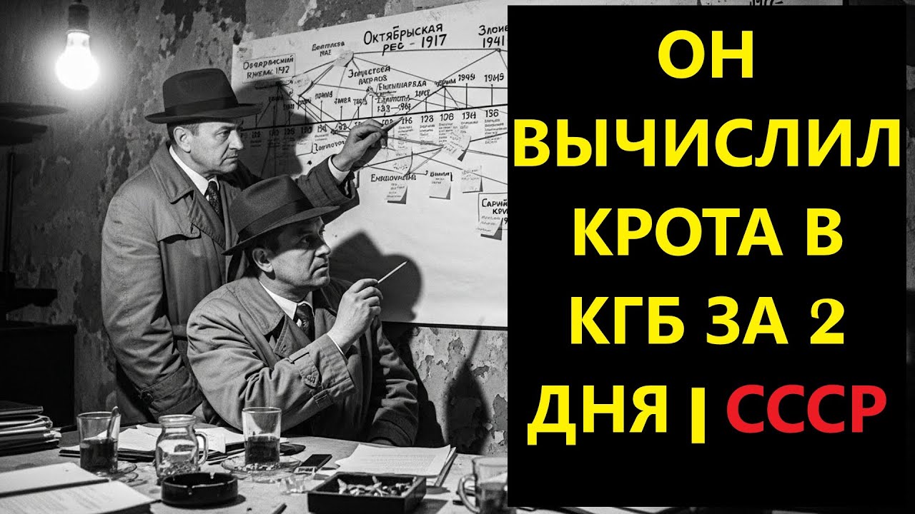 Майор КГБ ВЫЧИСЛИЛ Предателя за 48 Часов. Шпион Сдал 12 Агентов